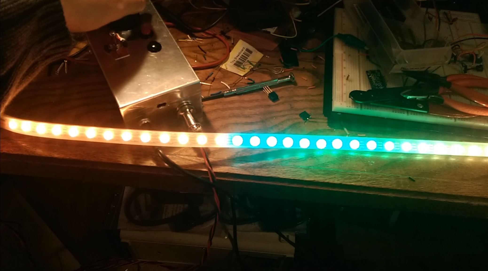 NeoPixel control panel | Ninety Percent Finished